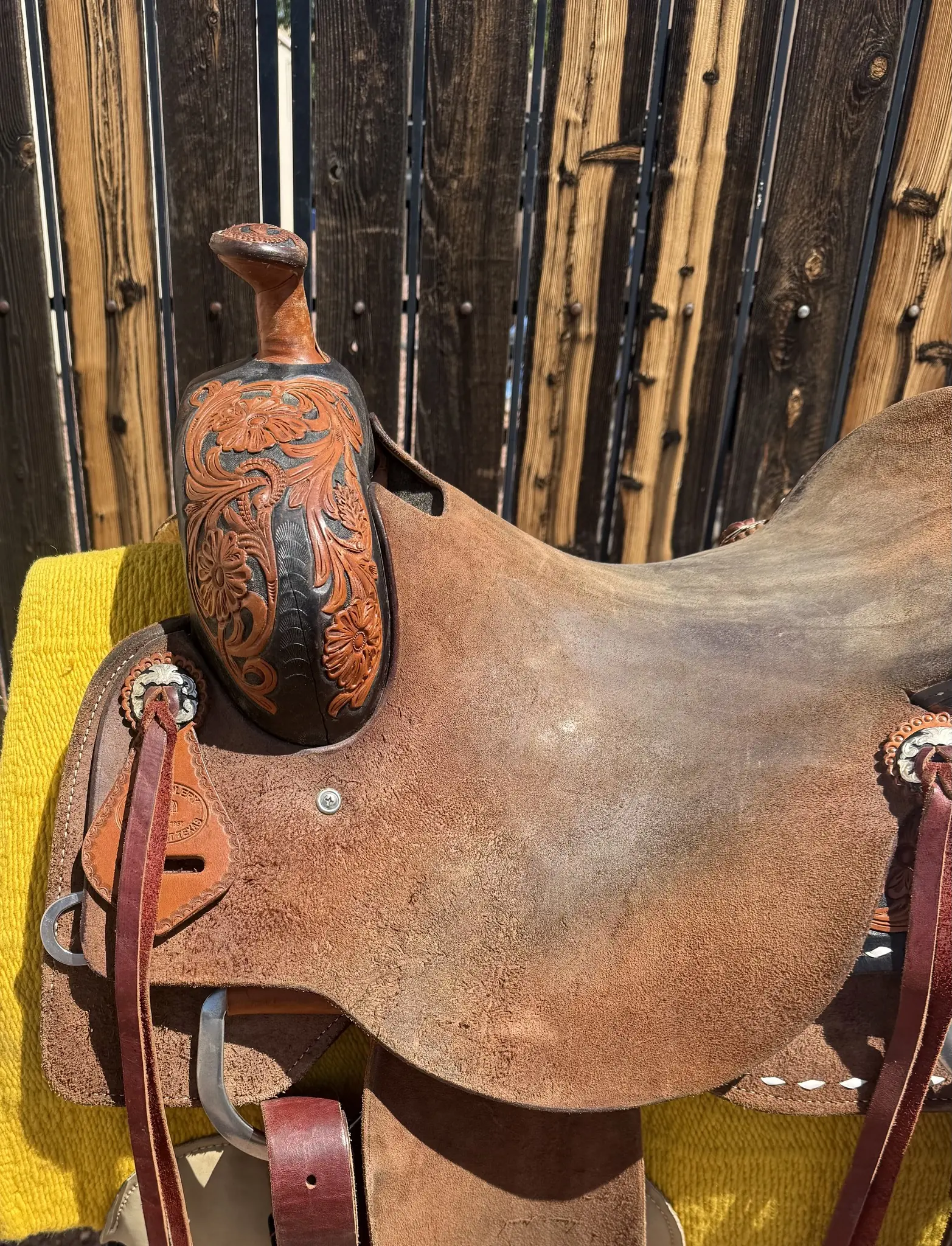 srs ranch saddle 16 seat left