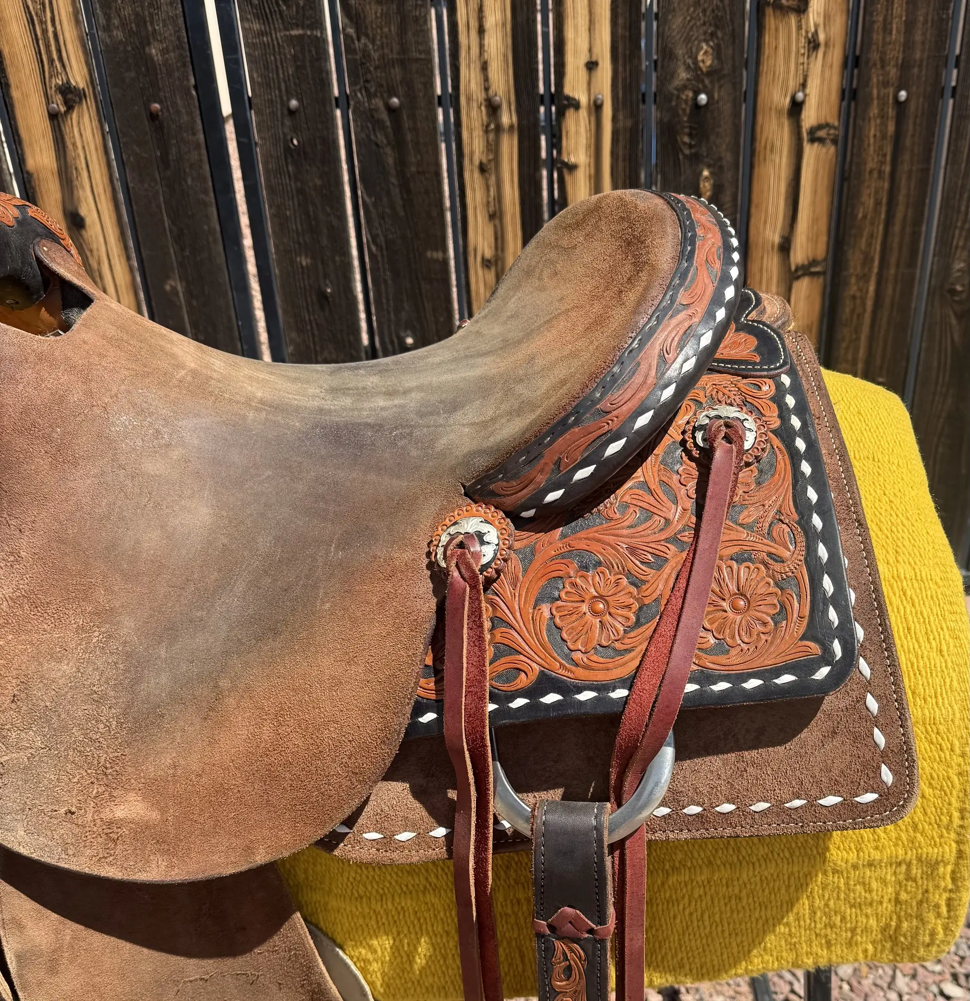 srs ranch saddle 16 seat right